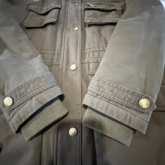 BCBGeneration Olive Utility/Cargo Jacket/Coat, L - Picture 6 of 12